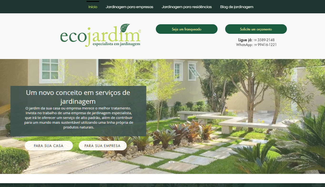 Ecojardim Franquias